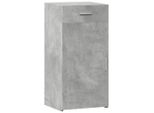 Syfax™ Credenza Grigio Cemento 45X42,5X93 Cm In Legno Multistrato