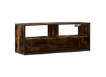 Syfax™ Mobile Tv Rovere Fumo 100X31X39,5Cm Legno Multistrato E Metallo
