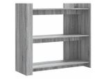 Syfax™ Tavolo Consolle Grigio Sonoma 100X35X90 Cm In Legno Multistrato