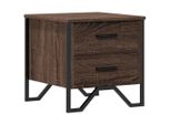 Syfax™ Comodino Rovere Marrone 40X41X40 Cm In Truciolato