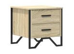 Syfax™ Comodino Rovere Sonoma 40X41X40 Cm In Truciolato