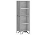 Syfax™ Libreria Grigio Sonoma 50X31X137,5 Cm In Truciolato