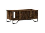Syfax™ Tavolino Da Salotto Rovere Fumo 100X51X40 Cm Legno Multistrato