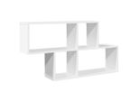 Syfax™ Scaffale A Parete Bianco 100X20X53 Cm In Legno Multistrato