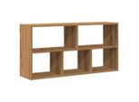 Syfax™ Scaffale A Parete Rovere Artigianale 100X25X50 Cm In Truciolato