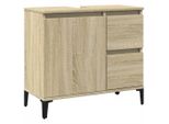 Syfax™ Armadietto Da Bagno Rovere Sonoma 65X33X60 Cm Legno Multistrato