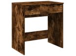 Syfax™ Toeletta Con Specchio Rovere Fumo 73X46,5X120 Cm
