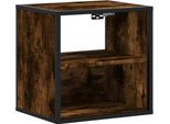 Syfax™ Comodino A Muro Rovere Fumo 40X31X39,5 Cm