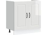 Syfax™ Mobile Base Lavello Kalmar Bianco Lucido 80X46X81,5 Cm