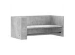 Syfax™ Scaffale A Muro Grigio Cemento 70,5X35X30,5Cm Legno Multistrato