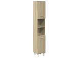 Syfax™ Mobile Da Bagno Rovere Sonoma 30,5X30X179Cm In Truciolato