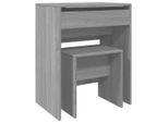 Syfax™ Toeletta E Sgabello Grigio Sonoma 60X40X113,5 Cm