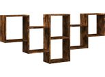 Syfax™ Mensola A Muro Rovere Fumo 159X18X66 Cm In Truciolato