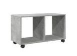 Syfax™ Mobiletto Con Ruote Grigio Cemento 72X33X42,5 Cm In Truciolato