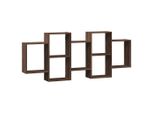 Syfax™ Scaffale A Parete Rovere Marrone 159X18X65 Cm In Truciolato