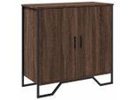 Syfax™ Credenza Rovere Marrone 78X35,5X74,5 Cm In Legno Multistrato
