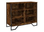 Syfax™ Credenza Rovere Fumo 91X35,5X74,5 Cm In Legno Multistrato