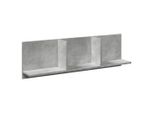 Syfax™ Mobile A Parete 100X16,5X30 Cm Grigio Cemento In Truciolato