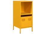 Syfax™ Credenza Giallo Senape 35X39X73,5 Cm Acciaio Laminato A Freddo