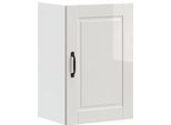 Syfax™ Pensile Da Cucina Porto Bianco Lucido In Legno Multistrato