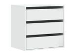 Syfax™ Cassettiera Bianca 60X41X58 Cm In Legno Multistrato