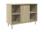 Syfax™ Mobile Da Bagno Rovere Sonoma 80X33X60 Cm In Legno Multistrato