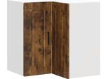 Syfax™ Pensile Da Cucina Ad Angolo Porto Rovere Fumo Legno Multistrato