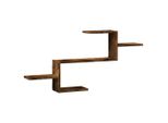 Syfax™ Scaffale A Muro Rovere Fumo 104X15X49 Cm In Truciolato