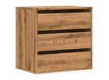 Syfax™ Cassettiera Angolare Rovere Artigianale 60X41X58Cm Multistrato
