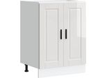 Syfax™ Base Da Cucina Porto Bianco Lucido In Legno Multistrato