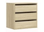 Syfax™ Cassettiera Angolare Rovere Sonoma 60X41X58Cm Legno Multistrato