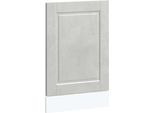 Syfax™ Pannello Lavastoviglie Porto Grigio Cemento 45X1,5X67 Cm