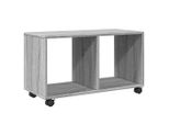 Syfax™ Mobiletto Con Ruote Grigio Sonoma 72X33X42,5 Cm In Truciolato