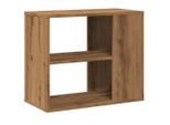 Syfax™ Mobiletto Laterale Rovere Artigianale 60X30X50 Cm Multistrato