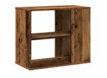 Syfax™ Mobiletto Laterale Legno Antico 60X30X50 Cm Legno Multistrato