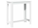 Syfax™ Tavolo Da Bar Bianco 102X50X103,5 Cm In Legno Multistrato