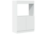 Syfax™ Credenza Bianca 63X33X100 Cm In Truciolato