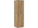 Syfax™ Mobile Tv Rovere Artigianale 30,5X30X110Cm In Legno Multistrato