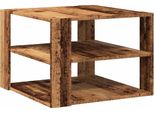 Syfax™ Tavolino Da Salotto Legno Vecchio 58X58X40 Cm Legno Multistrato