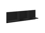 Syfax™ Mobile A Parete 100X16,5X30 Cm Nero In Truciolato