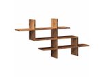 Syfax™ Scaffale A Parete Legno Vecchio 124,5X18X60,5 Cm In Truciolato