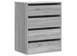 Syfax™ Cassettiera Angolare Grigio Sonoma 60X41X76Cm Legno Multistrato