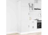 Syfax™ Armadio Da Cucina Lucca Bianco In Legno Multistrato