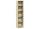 Syfax™ Libreria Rovere Sonoma 40X24X176 Cm In Legno Multistrato