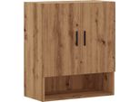 Syfax™ Armadietto A Muro Rovere Artigianale 60X31X70 Cm In Truciolato