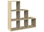 Syfax™ Libreria Divisorio 3Ripiani Rovere Sonoma 99X29X99Cm Truciolato
