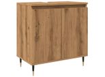 Syfax™ Mobile Da Bagno Rovere Artigianale 58X33X60 Cm In Truciolato