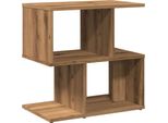 Syfax™ Comodino Rovere Artigianale 50X30X51,5 Cm In Legno Multistrato