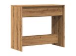 Syfax™ Tavolo Consolle Rovere Artigianale 89X41X76,5Cm In Truciolato