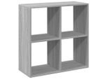 Syfax™ Libreria Divisorio Grigio Sonoma 69,5X29X69,5 Cm In Truciolato